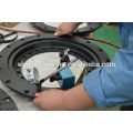 crane used black coating Double Row turntable bearing